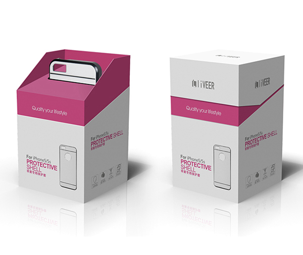 艾威爾手機配件，手機保護套禮盒包裝設計