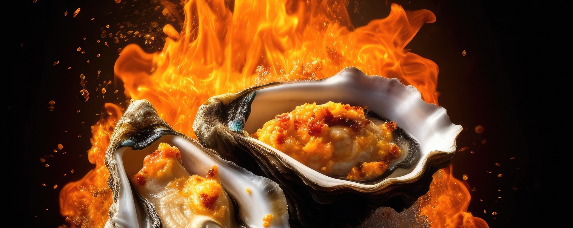 蠔火爆品牌策劃VI設(shè)計(jì)，燒烤logo設(shè)計(jì)